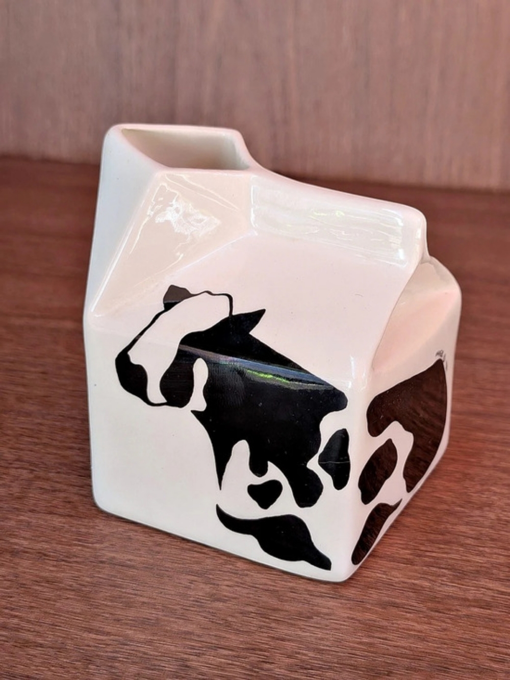 Margo Cow Print Ceramic Decor
